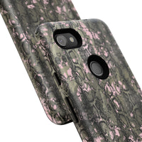 Stylish Snake Print Phone Case for Tough Protection
