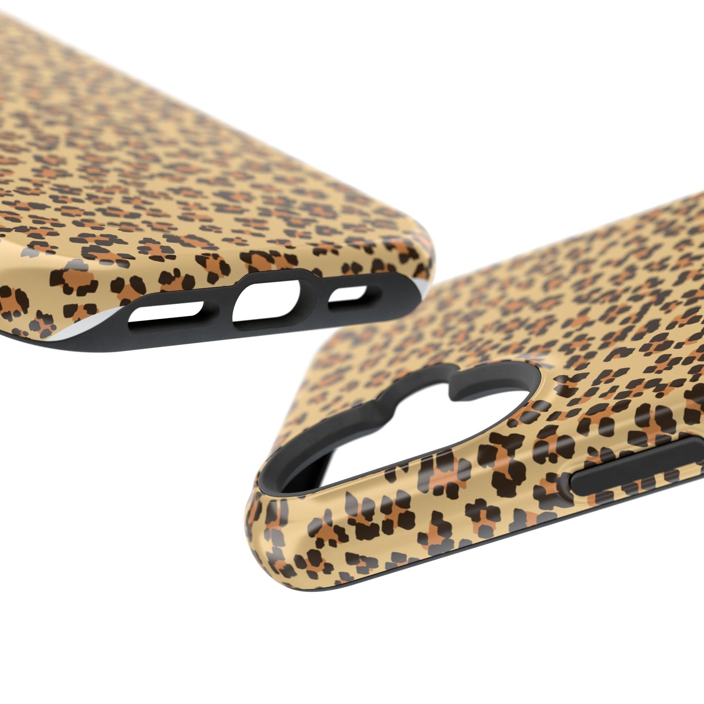 Leopard Print Magnetic Tough Case for iPhone – Bold Style, Rugged Protection  Make a fierce statement while keeping your iPhone safe with this stylish and durable magnetic tough case featuring a trendy leopard print design.