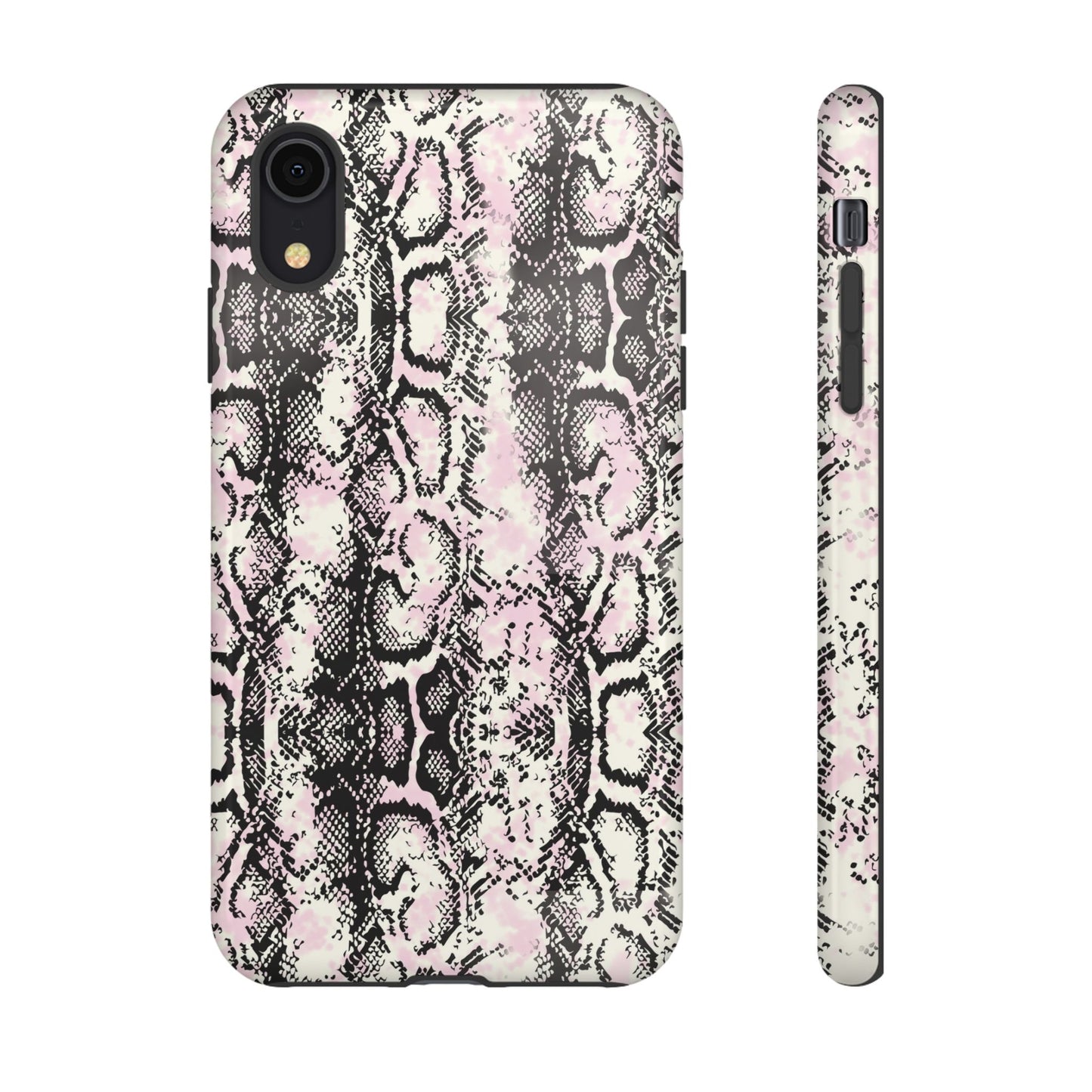 Stylish Snake Print Phone Case - Tough Protection for Trendsetters