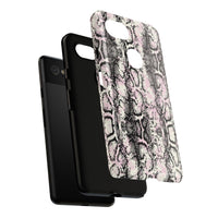 Stylish Snake Print Phone Case - Tough Protection for Trendsetters
