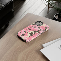Stylish Pink Camouflage Phone Case – Tough Cases for Trendsetters