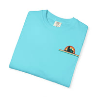 Unisex Cat & Dog Sunset Graphic T-Shirt - Casual Animal Lover Tee