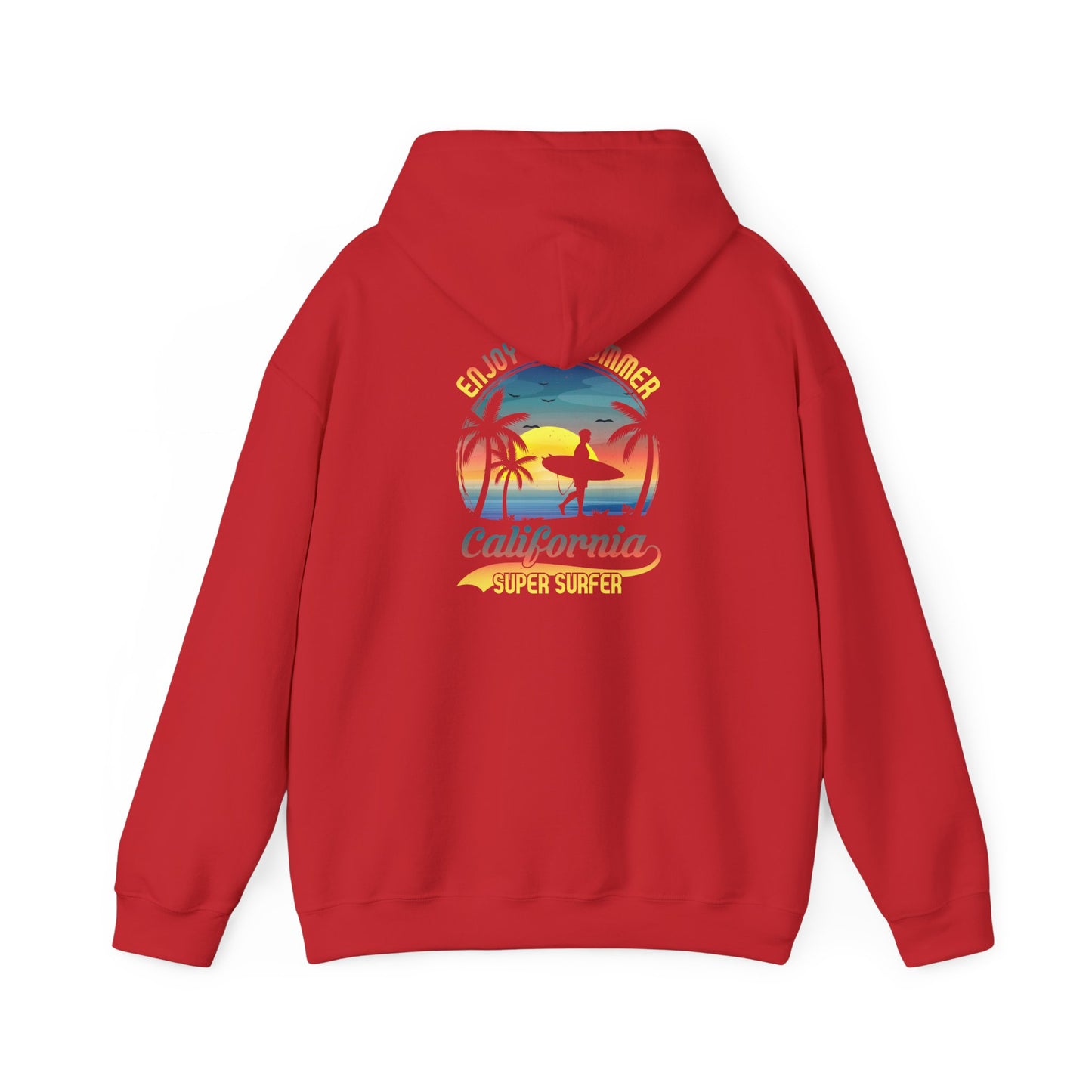 Unisex Heavy Blend™Hooded Sweatshirt California surfing is more than just a sport  it’s a lifestyle,a culture, vibe  🌊🏄‍♂️