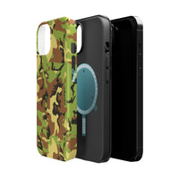 Camo Magnetic Tough Cases – Rugged Protection for Adventurers & Outdoor Lovers  Built for the bold, these camo magnetic tough cases combine heavy-duty durability with a rugged outdoor aesthetic—perfect for those who live life off the beaten path.
