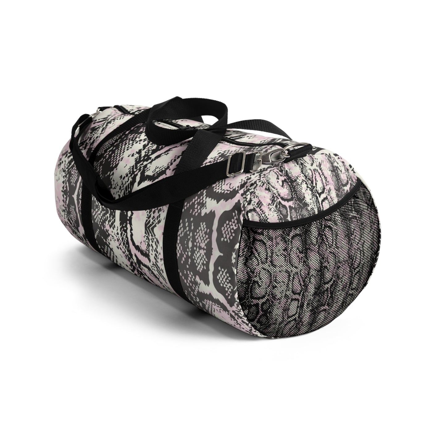 Stylish Python Print Duffel Bag - Perfect for Travel and Gym