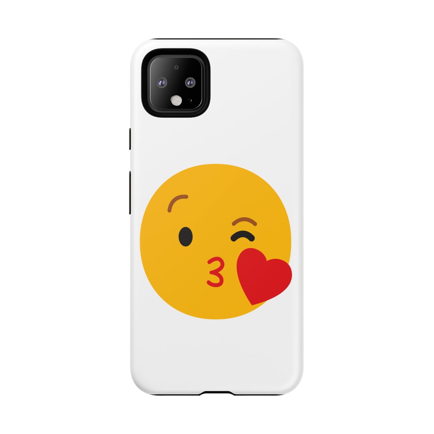 Cute Emoji Phone Case - Kissy Face Design for Stylish Protection