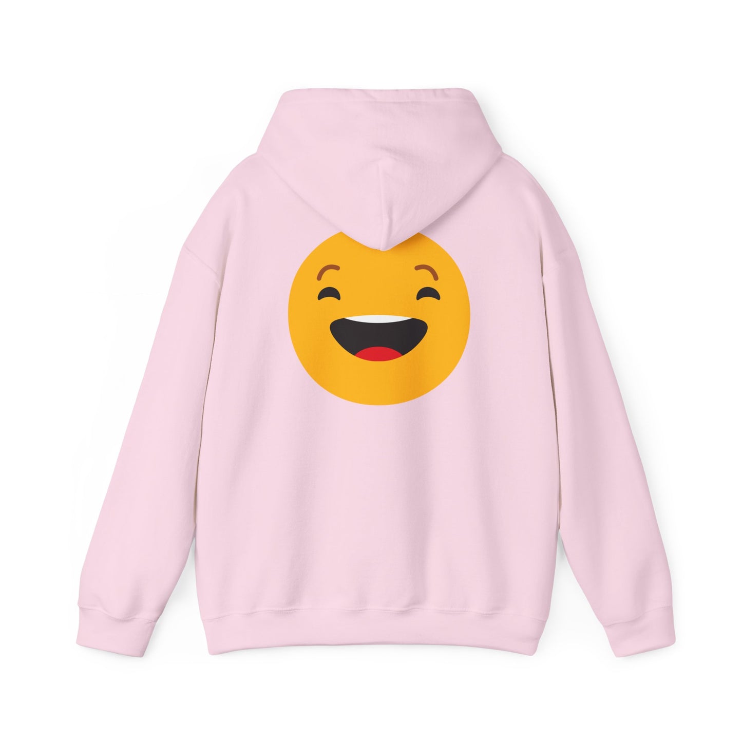 Funny Smile Emoji Hoodie - Unisex Heavy Blend™ Sweatshirt for Everyday Comfort