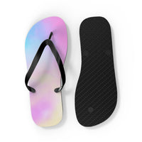 Pastel Tie-Dye Flip Flops – Perfect for Summer Beach Days & Festivals