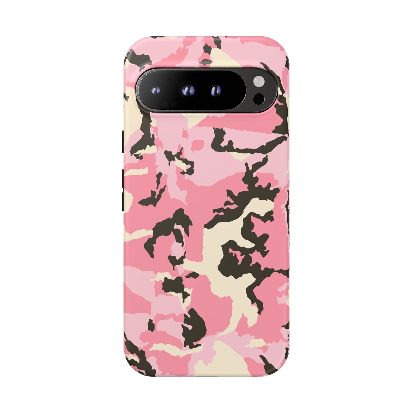 Stylish Pink Camouflage Phone Case – Tough Cases for Trendsetters