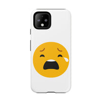 Emotional Tough Case – Sad Emoji Phone Case for Supportive Gifts