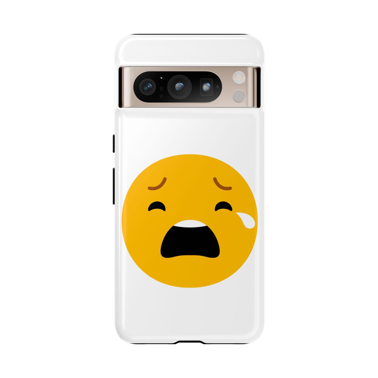 Emotional Tough Case – Sad Emoji Phone Case for Supportive Gifts