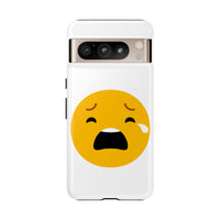 Emotional Tough Case – Sad Emoji Phone Case for Supportive Gifts