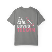 Gym Lover T-Shirt, Workout Shirt, Fitness Apparel, Gift for Gym Enthusiasts, Cute Exercise Top, Motivational Tee