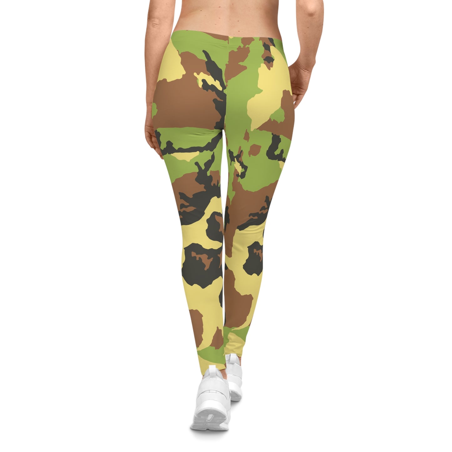 Camo Print Women’s Casual Leggings - Stylish & Comfortable Activewear