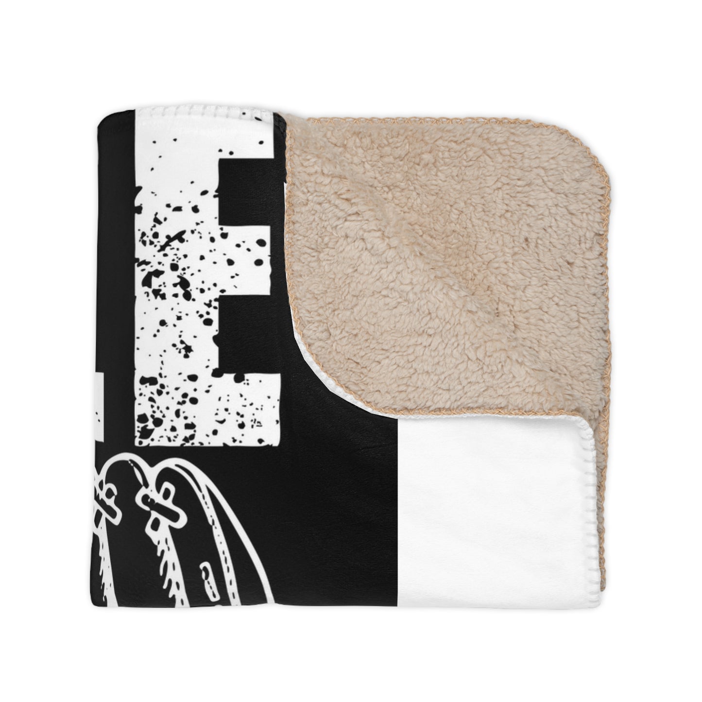 Baseball Hustle Sherpa Blanket - Cozy Throw for Sports Lovers