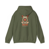 Mom Raises a Doctor Hooded Sweatshirt - Unisex Heavy Blend™