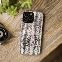 Stylish Snake Print Phone Case – Trendy Design, Tough Protection  Make a bold fashion statement while keeping your phone safe with this sleek and durable snake print case.