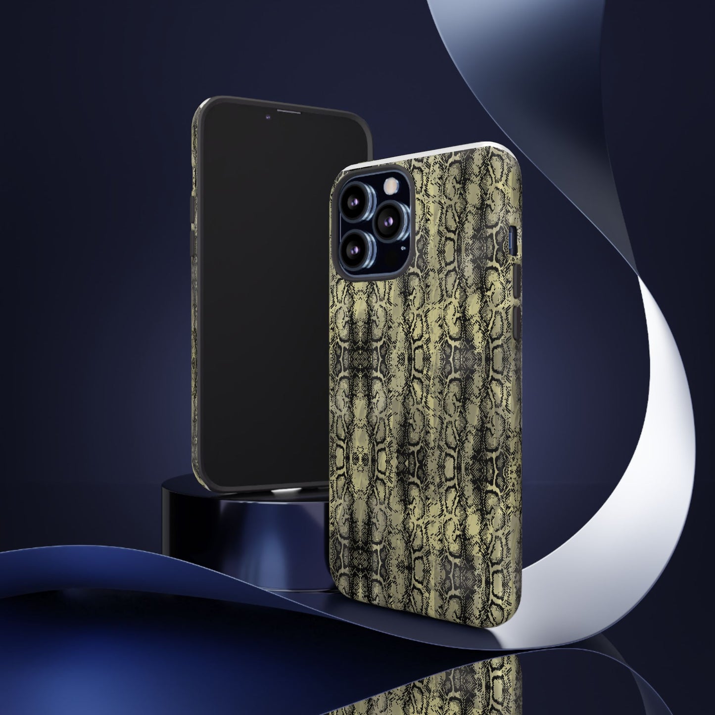 Snake Pattern Phone Case – Tough & Stylish Protection for Your Device  Show off your wild side while keeping your phone protected with this sleek snake pattern case—designed for both fashion and function.