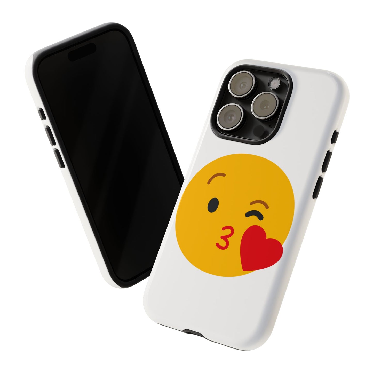 Cute Emoji Phone Case - Kissy Face Design for Stylish Protection