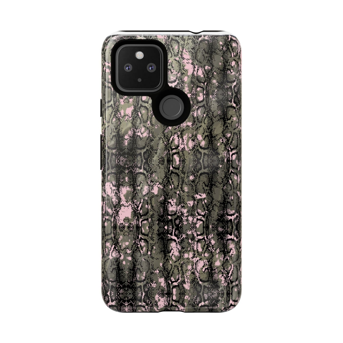 Camo Snake Pattern Phone Case – Rugged Protection Meets Bold Style  Turn heads while protecting your phone with this fierce camo snake pattern case—where urban edge meets outdoor grit.