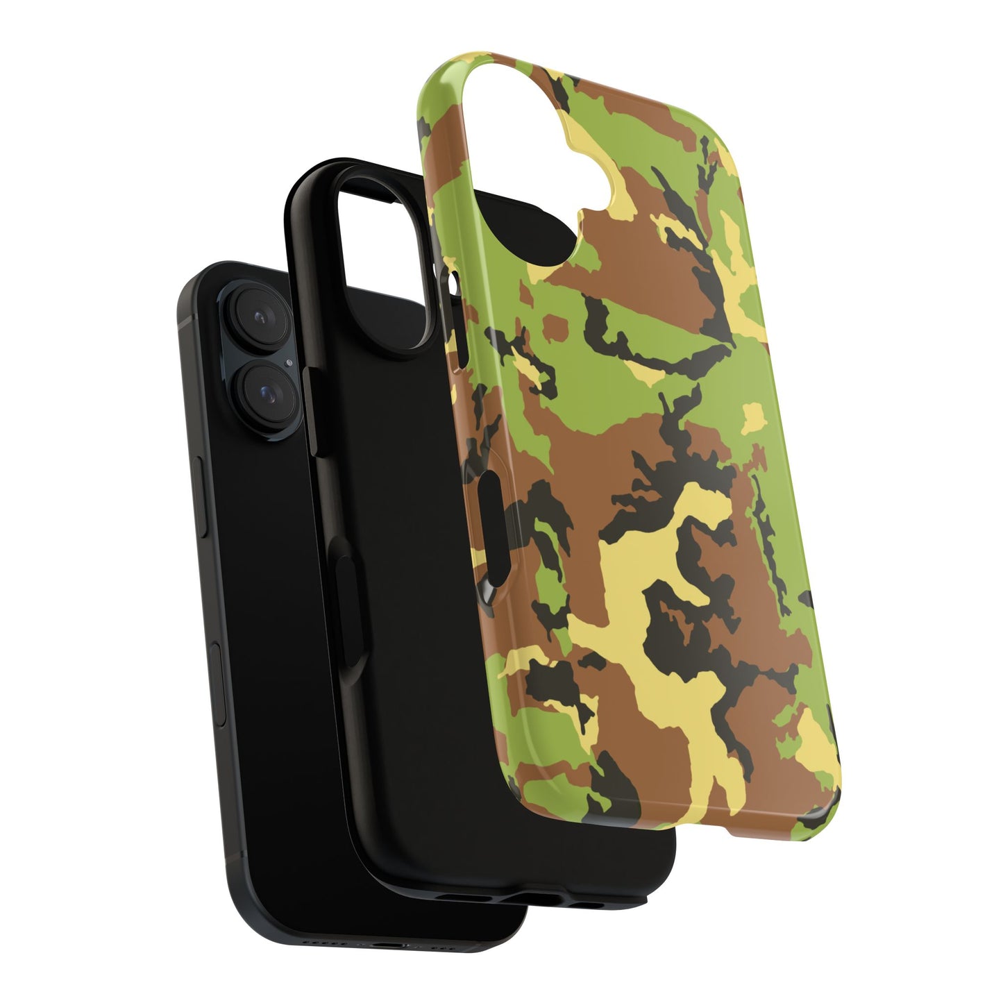 Camo Tough Phone Case - Durable Military Style Cover for Adventure Lovers