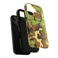 Camo Tough Phone Case - Durable Military Style Cover for Adventure Lovers