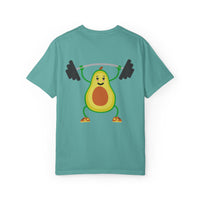 Funny Avocado Workout Unisex T-Shirt - Perfect for Fitness Lovers & Healthy Eating Enthusiasts