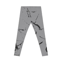 Stylish Marble Print Leggings | Trendy Yoga Pants, Everyday Wear, Fashion Leggings, Gift for Her, Casual Athleisure