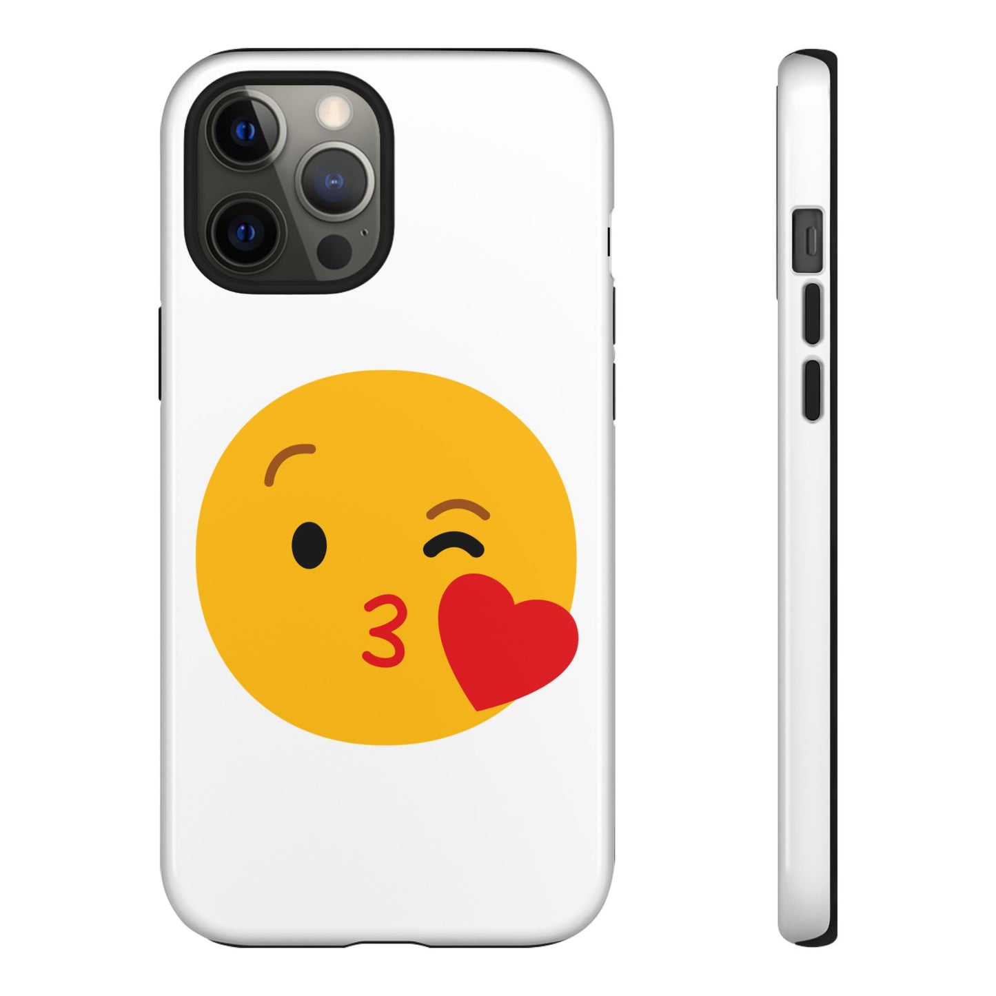 Cute Emoji Phone Case - Kissy Face Design for Stylish Protection