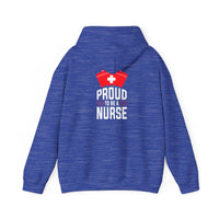 Nurse Life Hoodie - Unisex Heavy Blend™ Sweatshirt with Red Cross Design