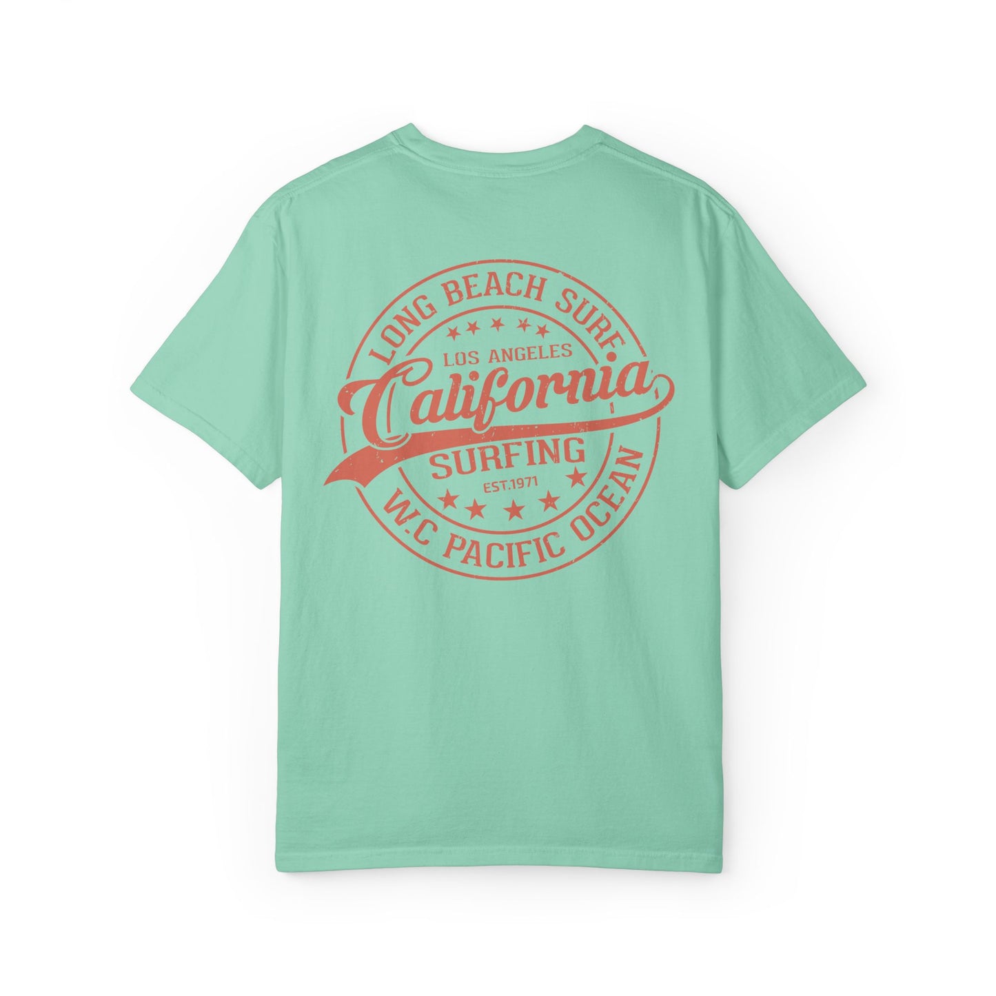 California Surf Unisex T-Shirt, Cozy Beachwear, Gift for Surfers, Summer Attire, Casual Style, Vacation Essential