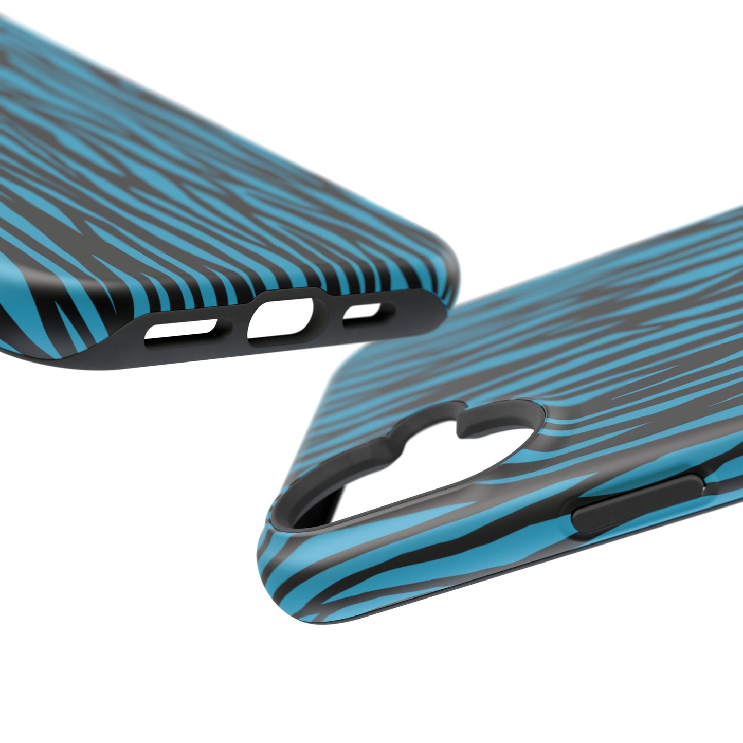 Zebra Print Magnetic Tough Case for iPhone - Durable & Stylish Phone Protection