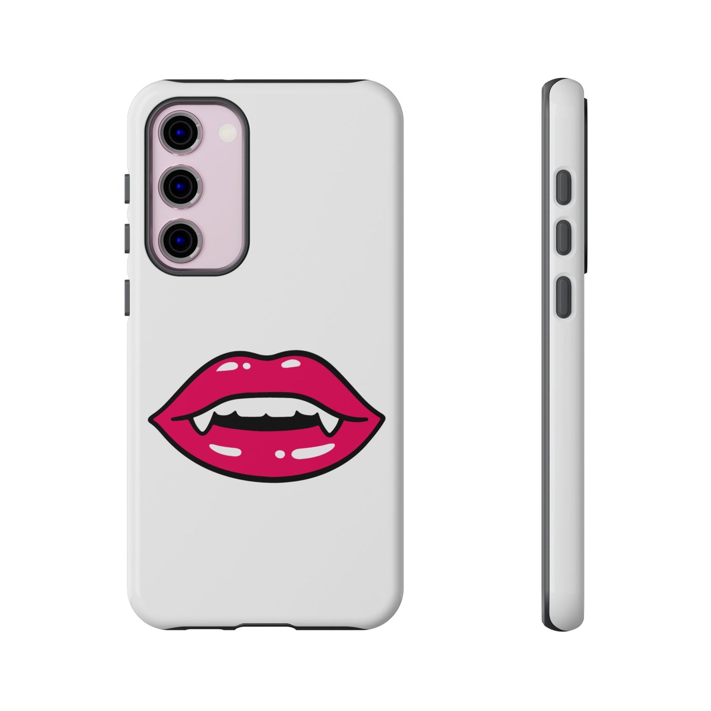 Vampire Mouth Phone Case - Tough Cases for Halloween, Gift for Spooky Lovers, Quirky Phone Accessories, Fun Tech Gear