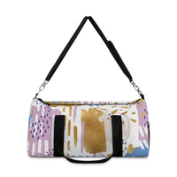 Stylish Abstract Pattern Duffel Bag for Gym & Travel