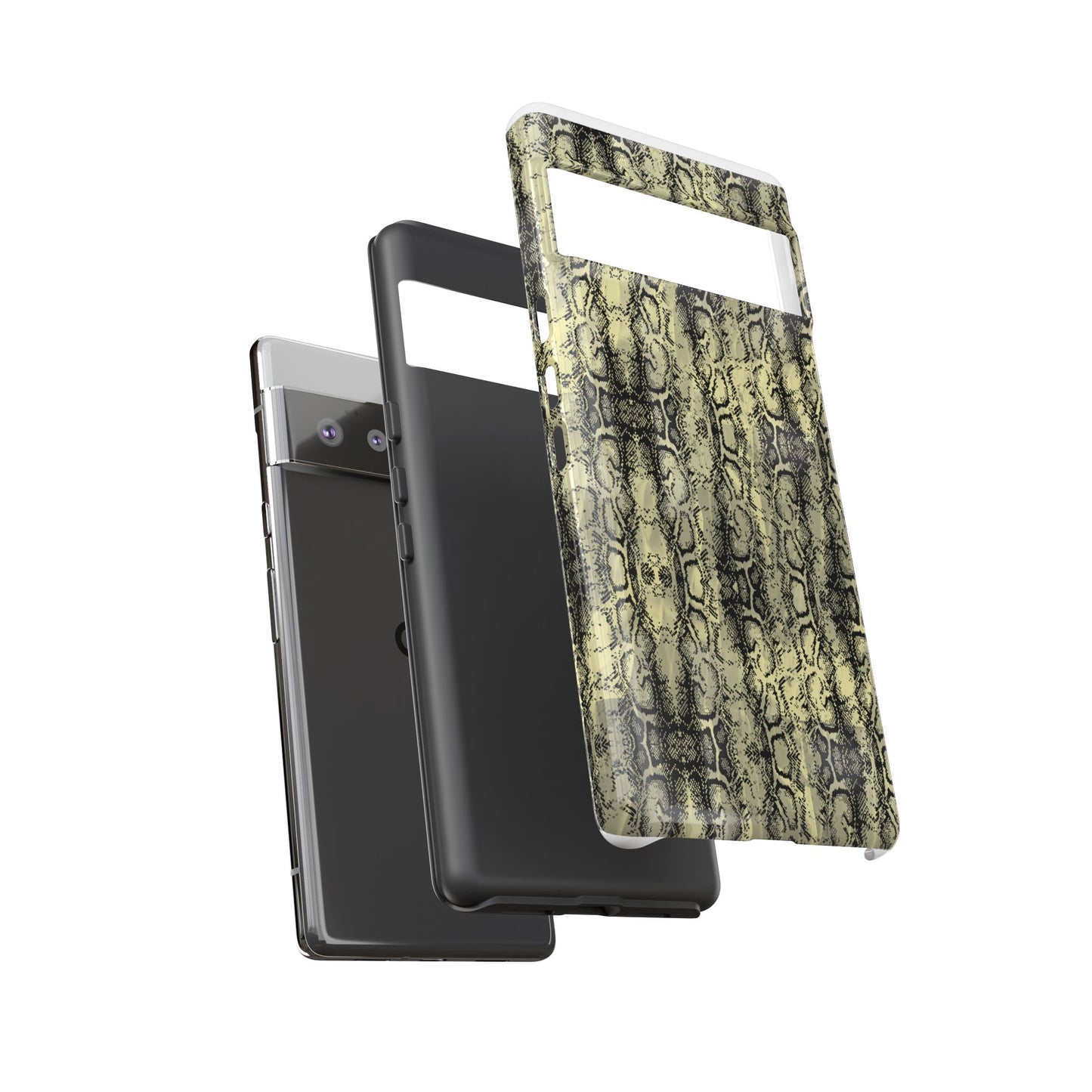 Snake Pattern Phone Case – Tough & Stylish Protection for Your Device  Show off your wild side while keeping your phone protected with this sleek snake pattern case—designed for both fashion and function.