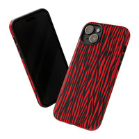 Bold Zebra Print Phone Case - Tough Protection for Trendsetters
