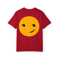 Smile Circle Unisex Garment-Dyed T-Shirt - Fun Casual Tee for Everyday Wear