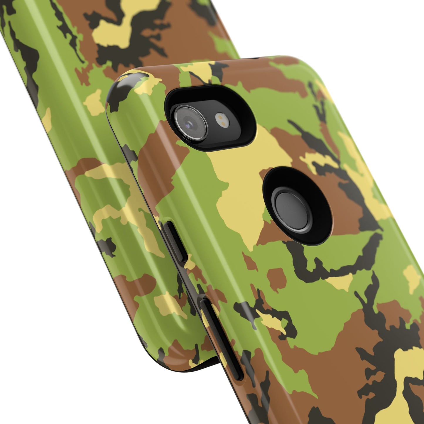 Camo Tough Phone Case - Durable Military Style Cover for Adventure Lovers