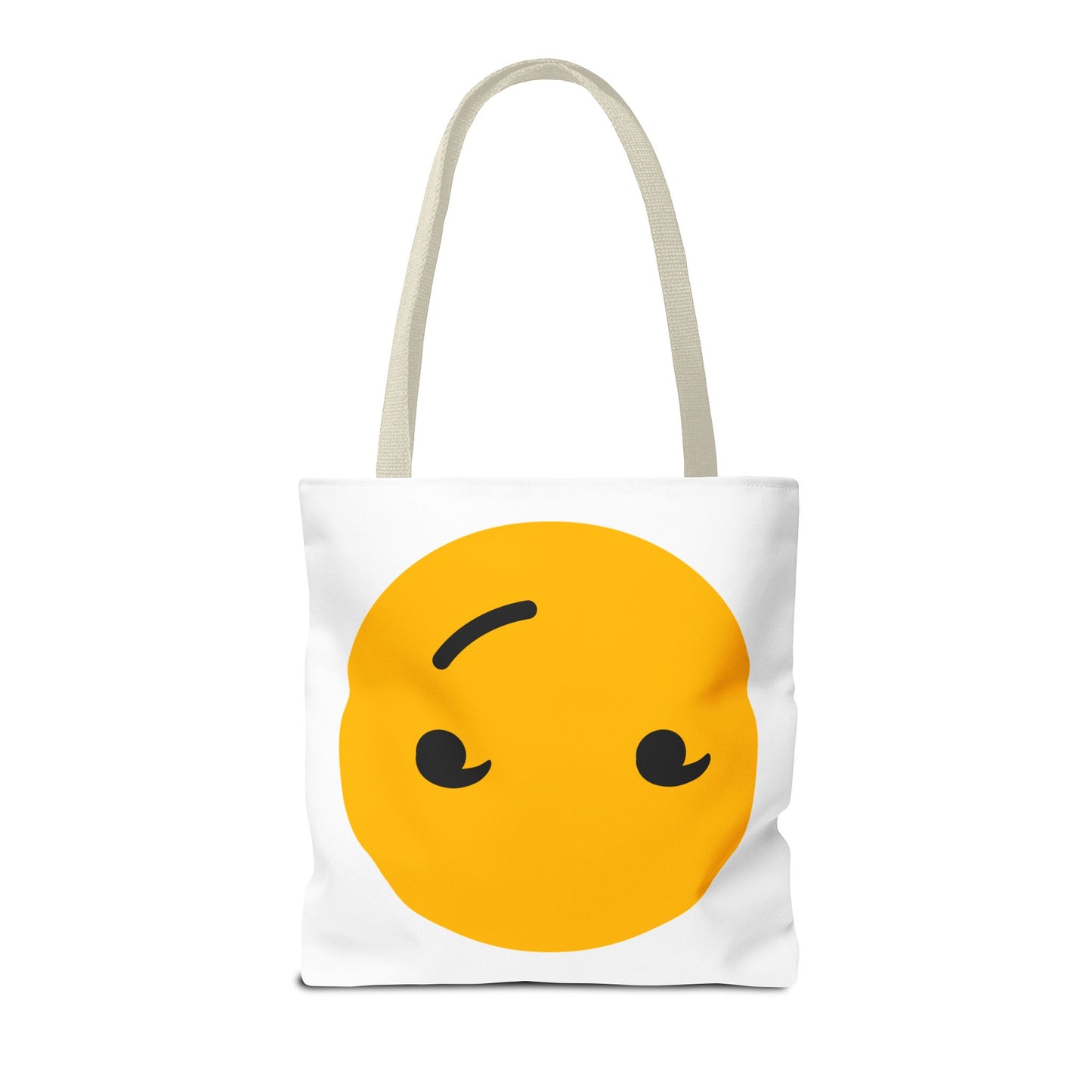 Playful Smiley Tote Bag - Cute and Fun Design for Everyday Use