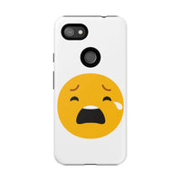 Emotional Tough Case – Sad Emoji Phone Case for Supportive Gifts