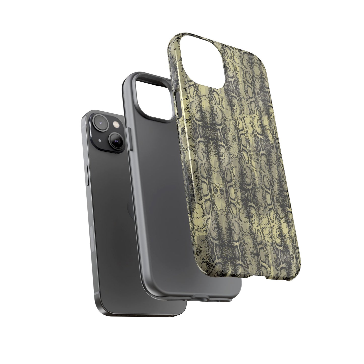 Snake Pattern Phone Case – Tough & Stylish Protection for Your Device  Show off your wild side while keeping your phone protected with this sleek snake pattern case—designed for both fashion and function.