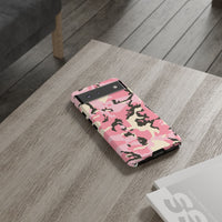 Stylish Pink Camouflage Phone Case – Tough Cases for Trendsetters