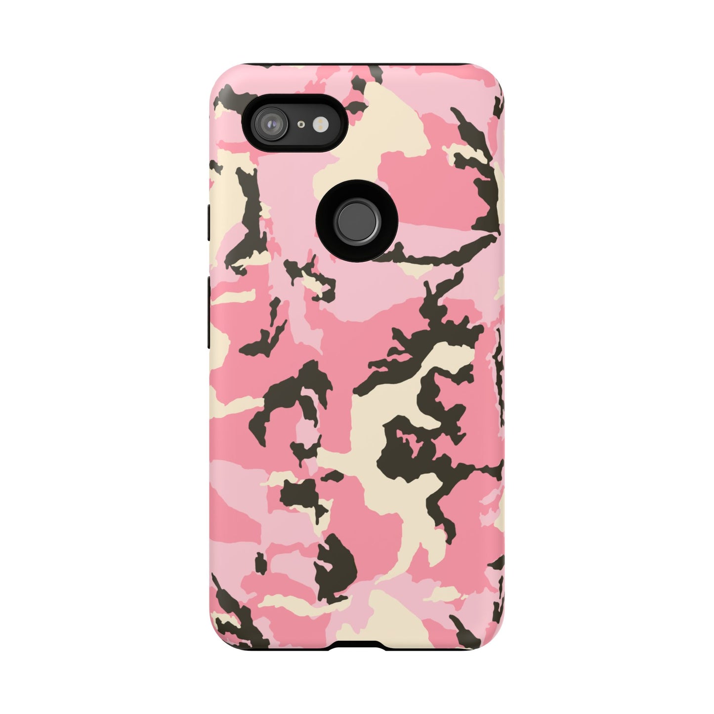 Stylish Pink Camouflage Phone Case – Tough Cases for Trendsetters