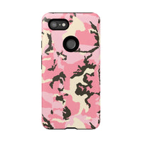 Stylish Pink Camouflage Phone Case – Tough Cases for Trendsetters