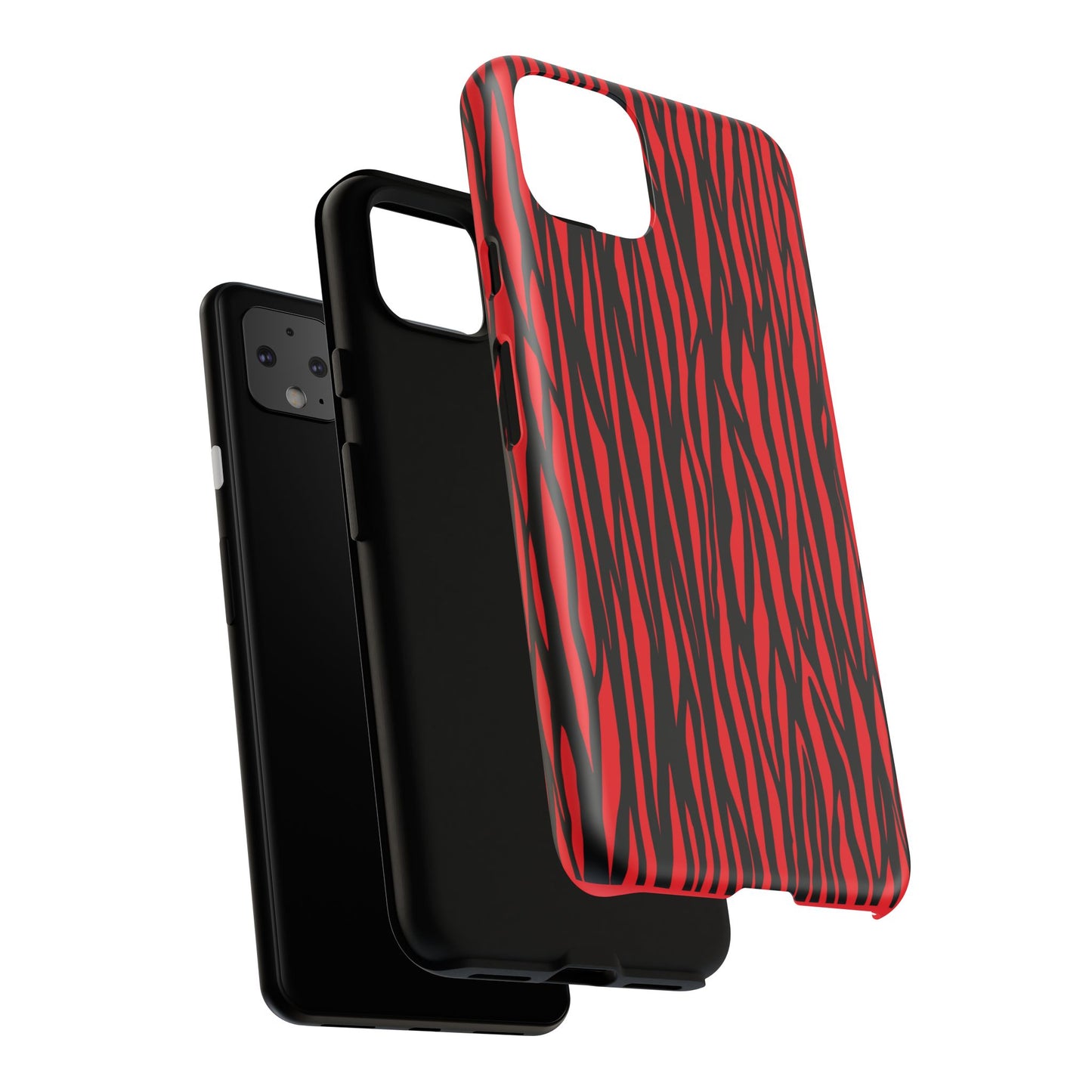 Bold Zebra Print Phone Case - Tough Protection for Trendsetters