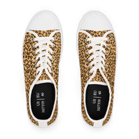 Trendy Leopard Print Low Top Sneakers for Women
