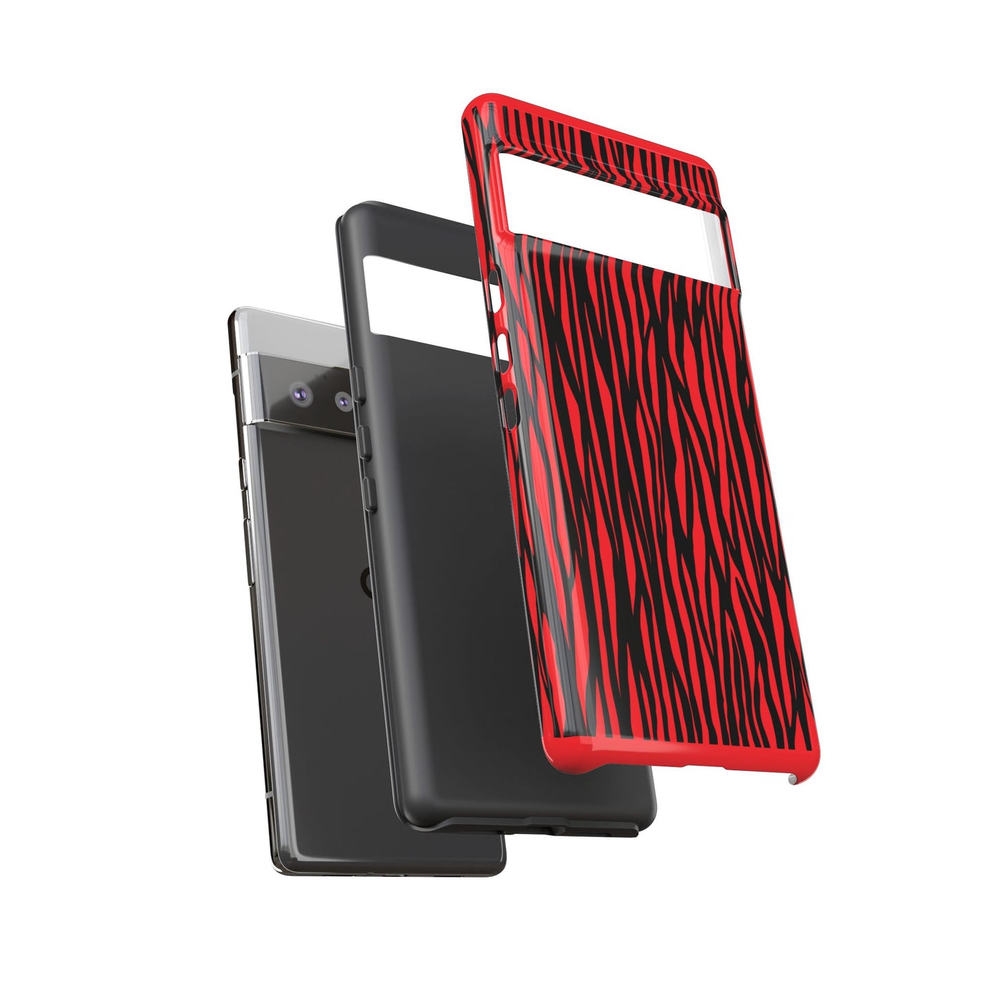 Bold Zebra Print Phone Case - Tough Protection for Trendsetters