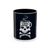 Gothic Coffee Mug,  Decay Design, Perfect for Spooky Morning Brews, Unique Gift for Horror Lovers, Halloween