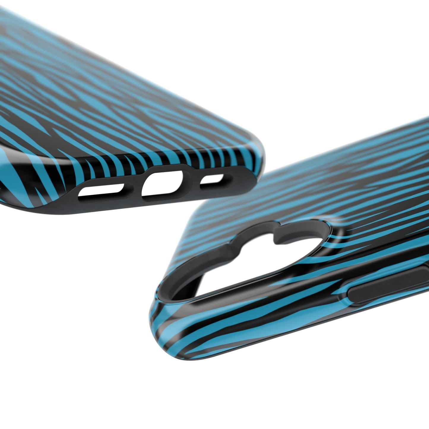 Zebra Print Magnetic Tough Case for iPhone - Durable & Stylish Phone Protection