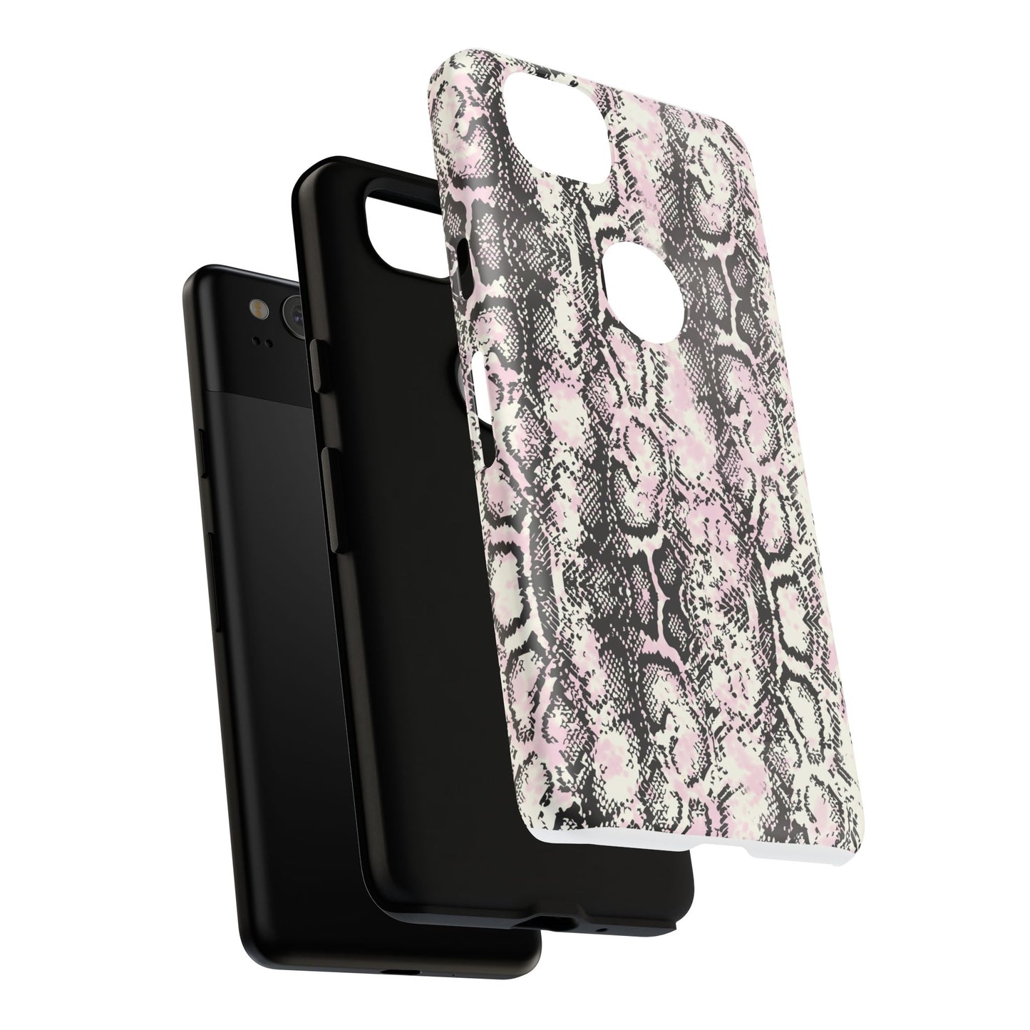 Stylish Snake Print Phone Case – Trendy Design, Tough Protection  Make a bold fashion statement while keeping your phone safe with this sleek and durable snake print case.